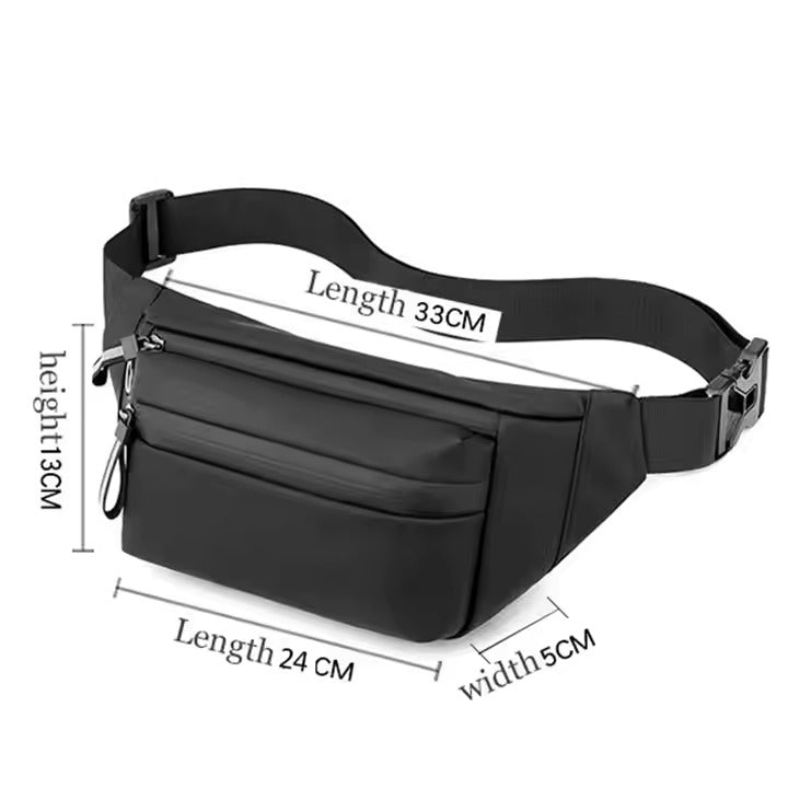Sports Large Capacity Waist Bag Men