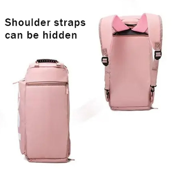 Gym Duffel/ Backpack Bag