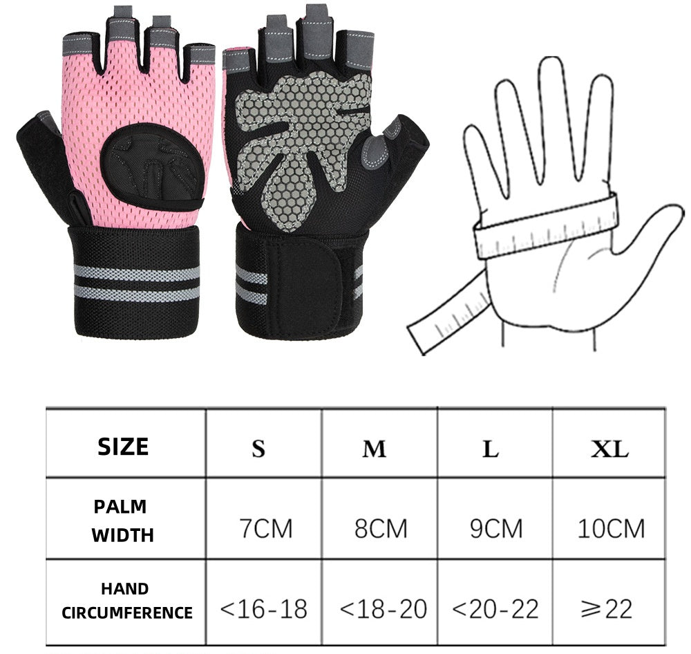 Unisex Workout Gym Gloves