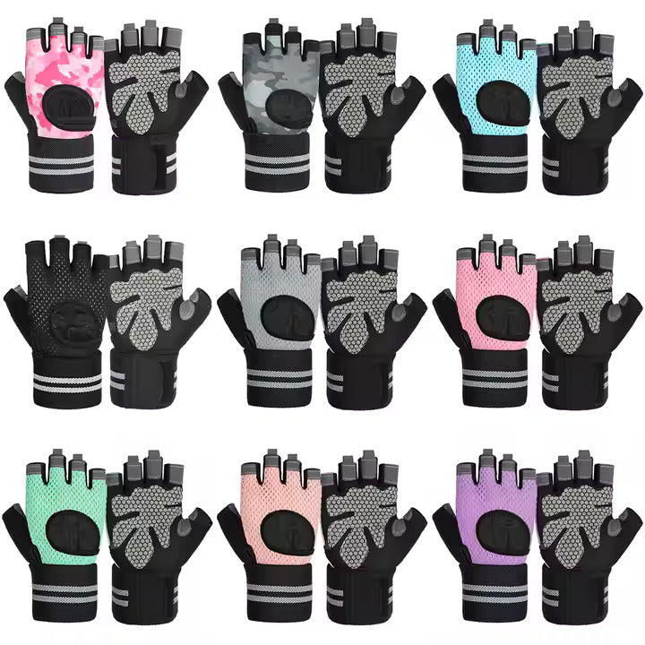 Unisex Workout Gym Gloves