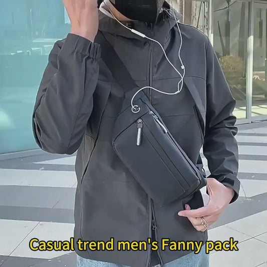 Sports Large Capacity Waist Bag Men